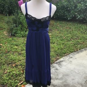 ⚡️Flash sale ⚡️French designer -Royal Blue dress